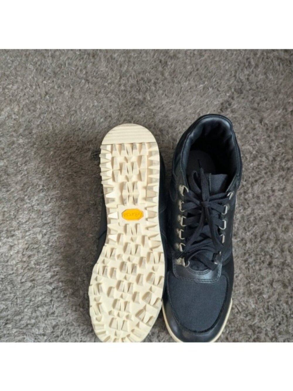 New Balance Rainier Men's Size 10 Black Macadamia Nut Hiking Shoes Vibram 052026 - Picture 5 of 9
